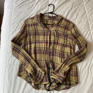 Free People button down top